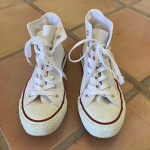 Converse High Top Sneakers in White